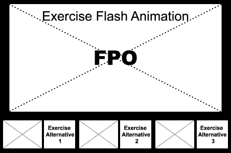 exercise flash animation
